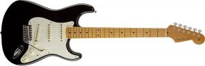 Fender Eric Johnson Stratocaster Maple Electric Guitar Black Maple Fretboard e1587431464455